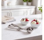 Ice cream scoop, stainless steel