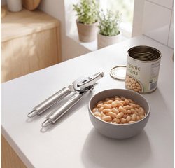 Imperial Can Opener, stainless steel