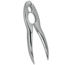 Krokki nutcracker, aluminum, chrome-plated, silver