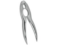 Casse-noix Krokki, aluminium, chromé, argent