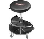 Tabouret pneumatique, avec roulettes