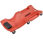 Chariot de visite, en PVC, rouge