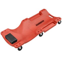 Chariot de visite, en PVC, rouge