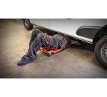 Chariot de visite, en PVC, rouge