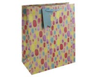 Cadeautas 'Kraft', meerkleurig, groot