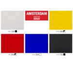 ROYAL TALENS AMSTERDAM Set de peinture acrylique, 5x 120 ml