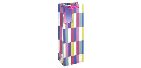 Bottle Bag 'Holographic Stripes'