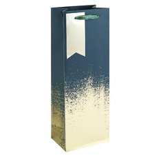 'Green/Gold Patina' bottle gift bag