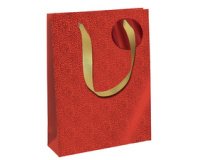 Clairefontaine Fancy Christmas Gift Bag Medium 21.5x10.2x25.3cm - Green