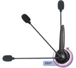 Casque audio BT 6.0, mono, bluetooth, noir