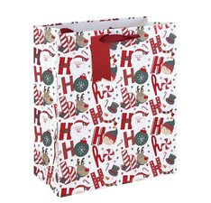 Sac cadeau de Noël 'Hohoho', large