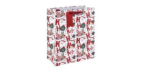 Kerstcadeauzak 'Hohoho', groot