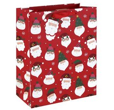 Sac cadeau de Noël 'Père Noël', large