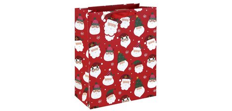Sac cadeau de Noël 'Père Noël', large