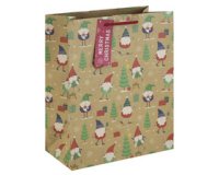 Kerstcadeautas 'Kabouter', groot