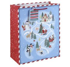 Sac cadeau de Noël 'Pôle Nord', large