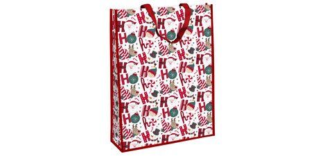 Einkaufsbeutel, Weihnachtsmotiv 'Hohoho'