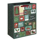 Kerstcadeautas 'Adventzegels'