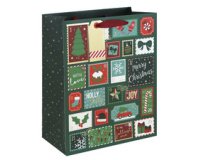 Kerstcadeautas 'Adventzegels'