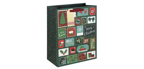 Kerstcadeautas 'Adventzegels'