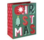 Kerstcadeautas 'Christmas', groot