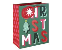 Christmas gift bag 'Christmas', large