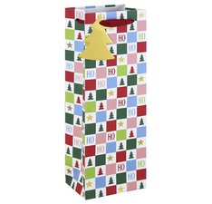 Christmas Bottle Bag 'Hohoho'
