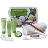 Trousse de toilette, 10 pièces, pochette plastique
