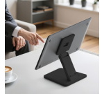 Support d'écran tactile avec pied, noir