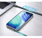 Câble charge & données USB 2.0 avec support, noir