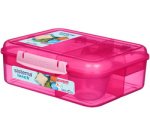 LUNCHBOX Bento Lunch Box, 1.65 liter, assorted