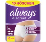 discreet Culotte pour fuites urinaires Plus, taille L