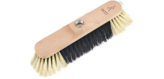 Balai, en bois naturel, largeur: 285 mm