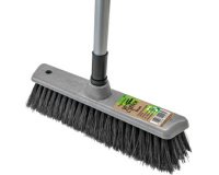 Balai avec manche 'GoGreen', plastique