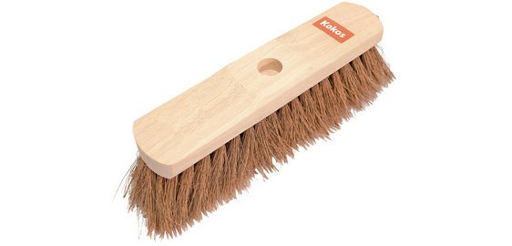 Balai, en bois natuel, largeur: 270 mm