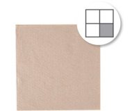 Serviette de table nature, 240 x 240 mm