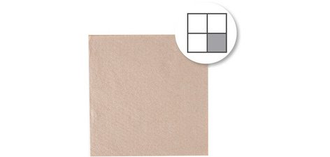Serviette de table nature, 240 x 240 mm