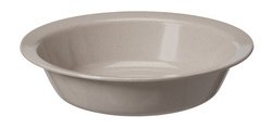 Assiette creuse petit BIO, diamètre: 195 mm, gris