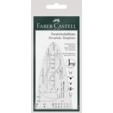 FABER-CASTELL Parabole, transparent, plastique