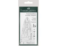 FABER-CASTELL Parabole, transparent, plastique