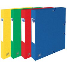 Boîte de classement Top File+, A4, lot de 4, assorti