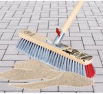 Balai 'Ursus', manche en bois, largeur : 400 mm