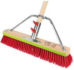 Balai de rue avec manche 'Bulldozer', 450 mm
