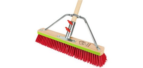 Balai de rue avec manche 'Bulldozer', 450 mm