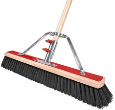 LEO MAIER Balai de salle avec manche 'Bulldozer', 600 mm