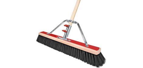 LEO MAIER Balai de salle avec manche 'Bulldozer', 600 mm