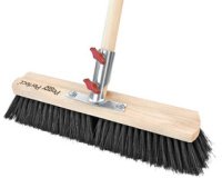 Balai de salle 'Tiger', manche en bois, 400 mm