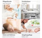 Gant de toilette Light, non-tissé molletonné, blanc