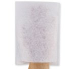 Gant de toilette Light, non-tissé molletonné, blanc