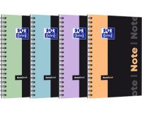 Notebook Oxford Pastel Etudiant Integrale 185X250 160P Optik P. Seyes+Tag Assorti